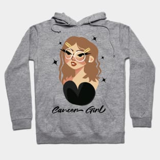 Cancer Girl Zodiac Sign Astrology Hoodie